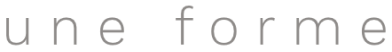 uneforme-logo une forme